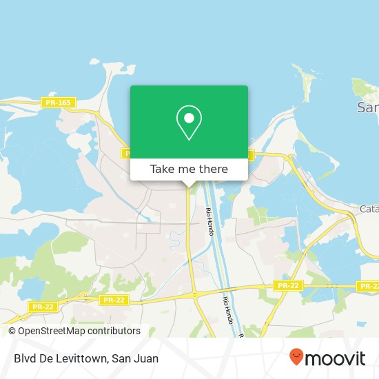 Blvd De Levittown map