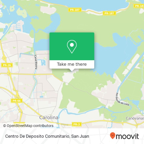 Centro De Deposito Comunitario map