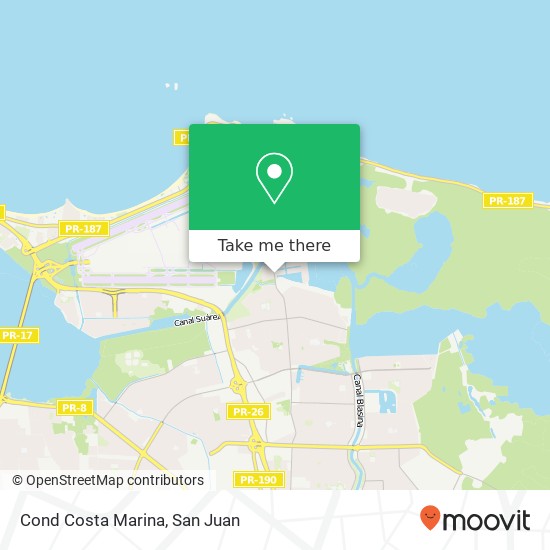 Cond Costa Marina map