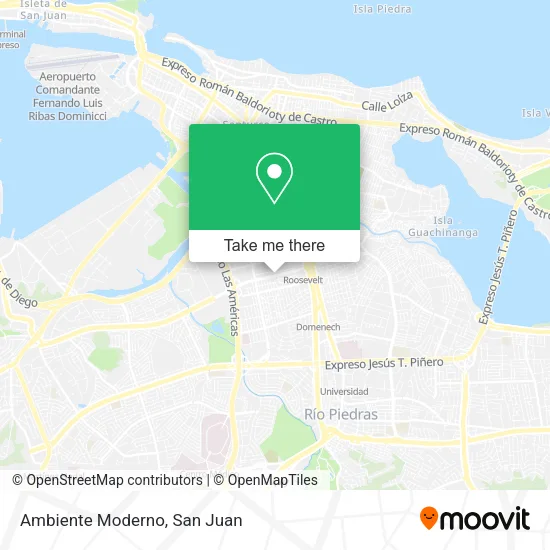 Mapa de Ambiente Moderno