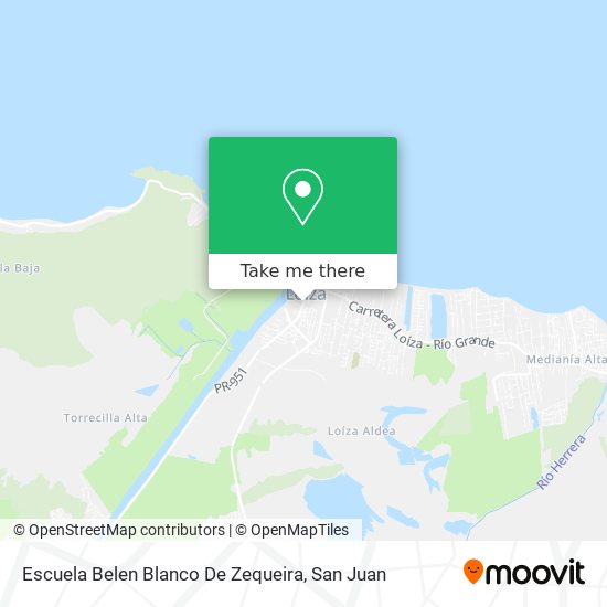 Escuela Belen Blanco De Zequeira map