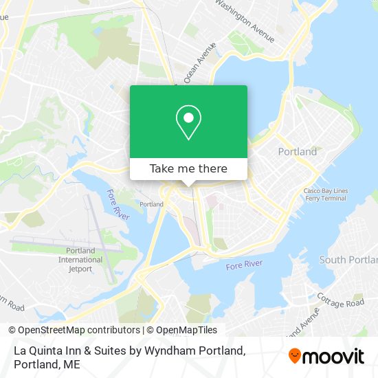 La Quinta Inn & Suites by Wyndham Portland map
