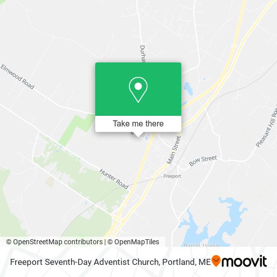 Mapa de Freeport Seventh-Day Adventist Church