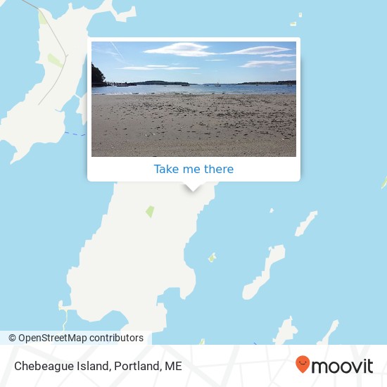 Chebeague Island map