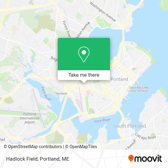 Hadlock Field map