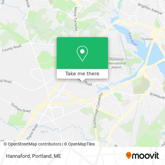 Hannaford map