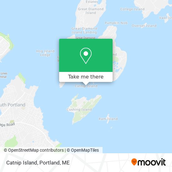 Catnip Island map