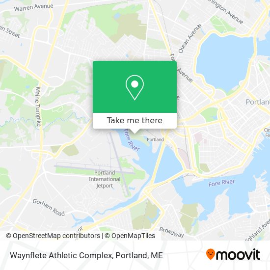 Waynflete Athletic Complex map