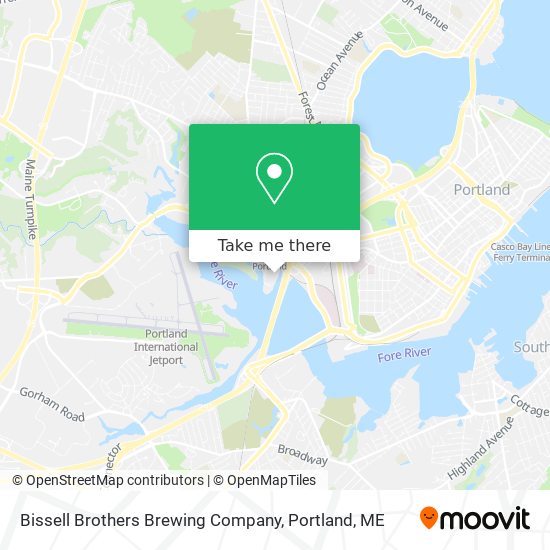 Bissell Brothers Brewing Company map