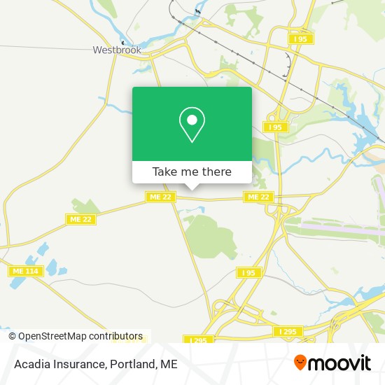 Acadia Insurance map