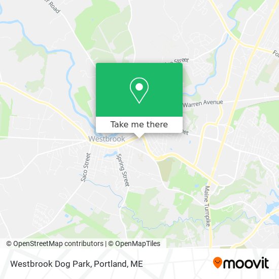 Westbrook Dog Park map