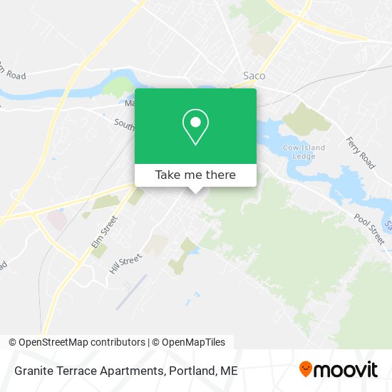 Granite Terrace Apartments map