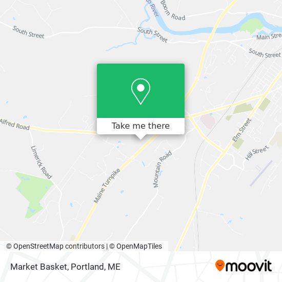 Market Basket map