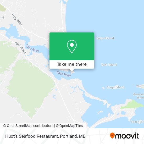 Huot's Seafood Restaurant map