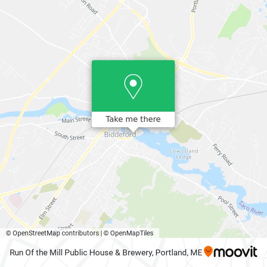 Run Of the Mill Public House & Brewery map