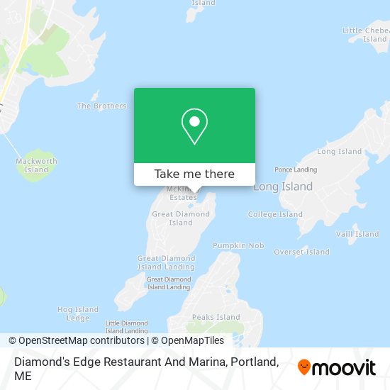 Diamond's Edge Restaurant And Marina map