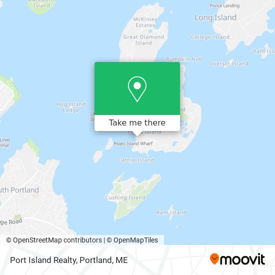 Mapa de Port Island Realty