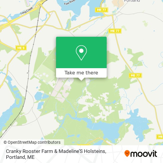 Mapa de Cranky Rooster Farm & Madeline’S Holsteins