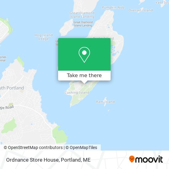 Mapa de Ordnance Store House