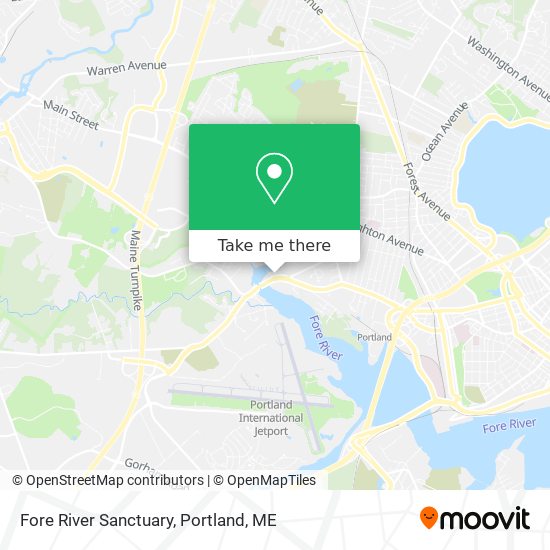 Mapa de Fore River Sanctuary