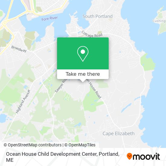 Ocean House Child Development Center map