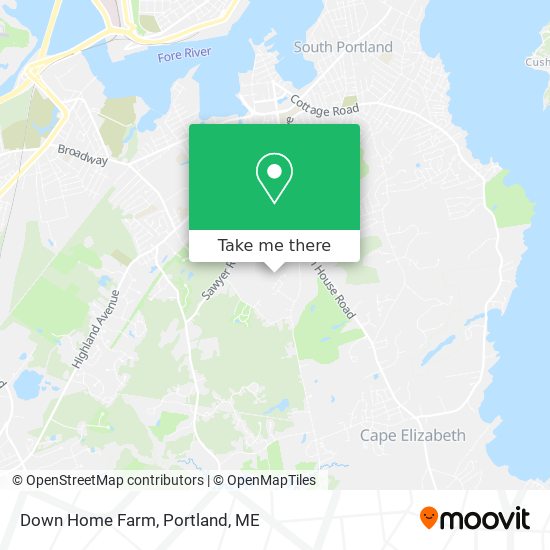 Down Home Farm map