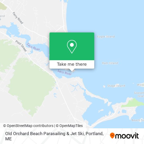 Old Orchard Beach Parasailing & Jet Ski map