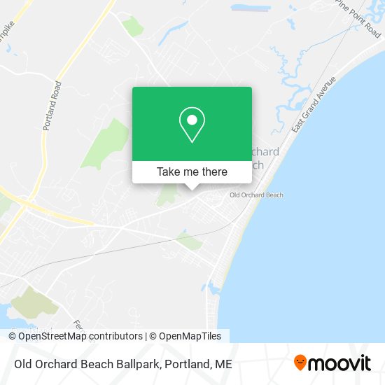 Mapa de Old Orchard Beach Ballpark