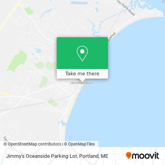 Mapa de Jimmy's Oceanside Parking Lot