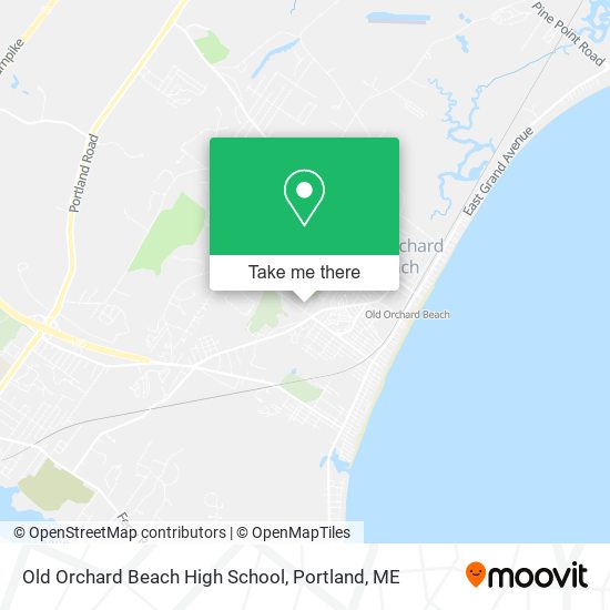 Mapa de Old Orchard Beach High School