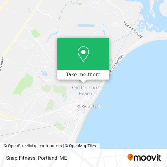 Mapa de Snap Fitness