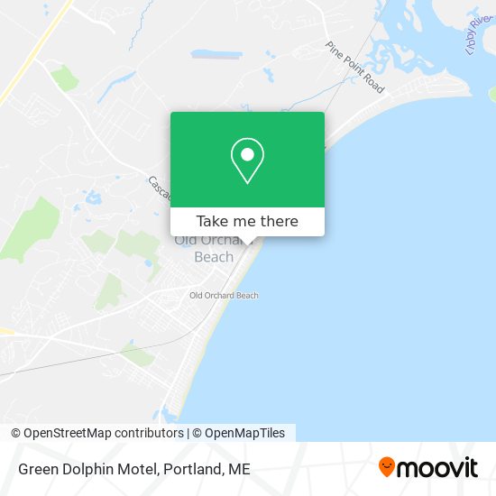 Green Dolphin Motel map