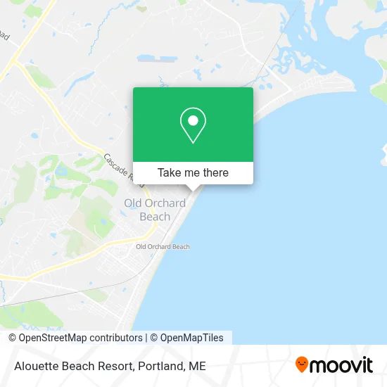 Alouette Beach Resort map