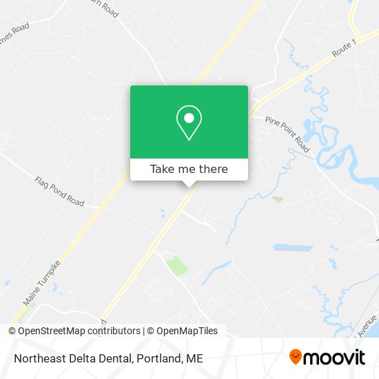 Northeast Delta Dental map