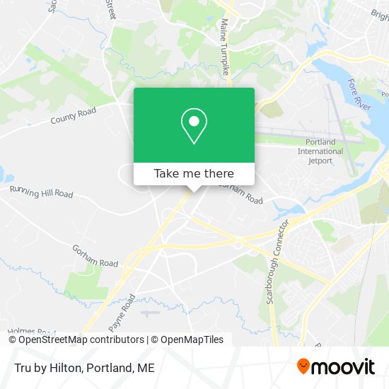Tru by Hilton map