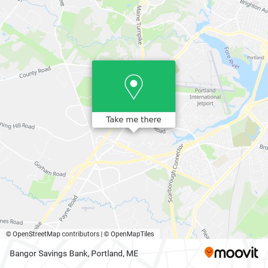 Bangor Savings Bank map