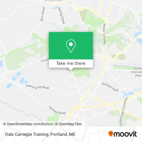 Dale Carnegie Training map