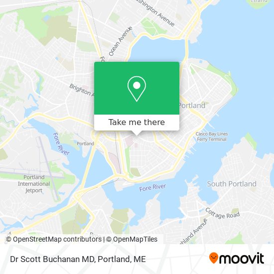 Dr Scott Buchanan MD map