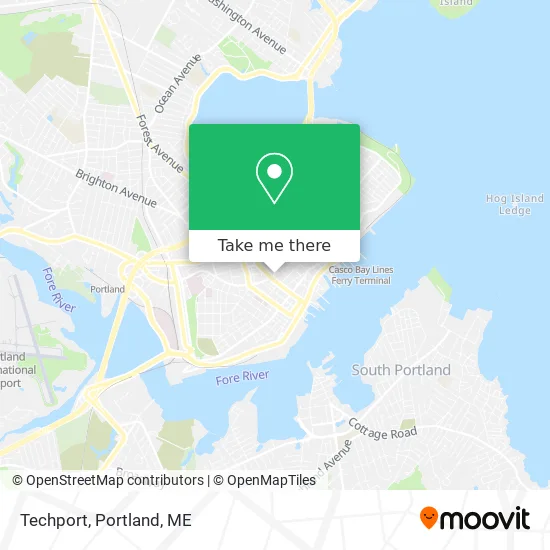Techport map
