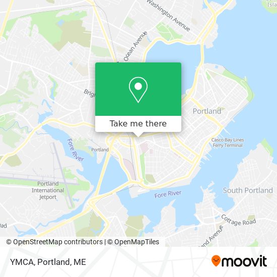 YMCA map