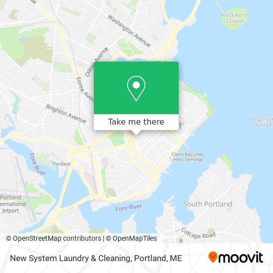 Mapa de New System Laundry & Cleaning