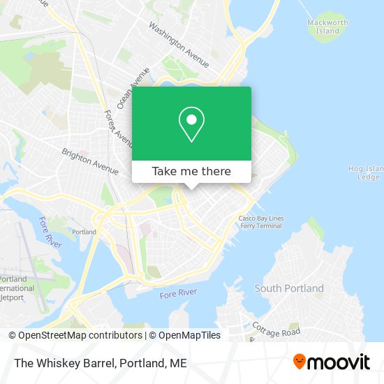 Mapa de The Whiskey Barrel