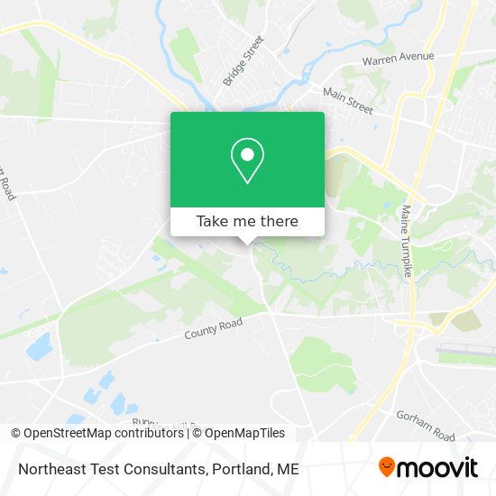 Northeast Test Consultants map