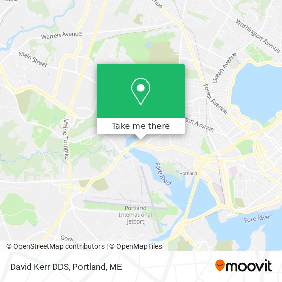 David Kerr DDS map