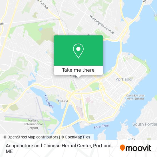 Acupuncture and Chinese Herbal Center map