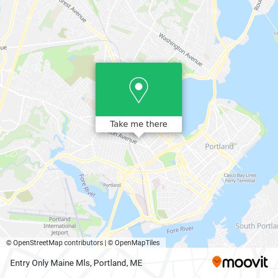 Mapa de Entry Only Maine Mls