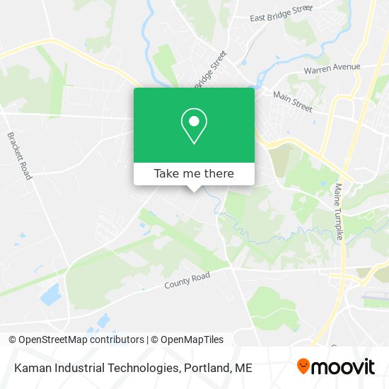 Kaman Industrial Technologies map