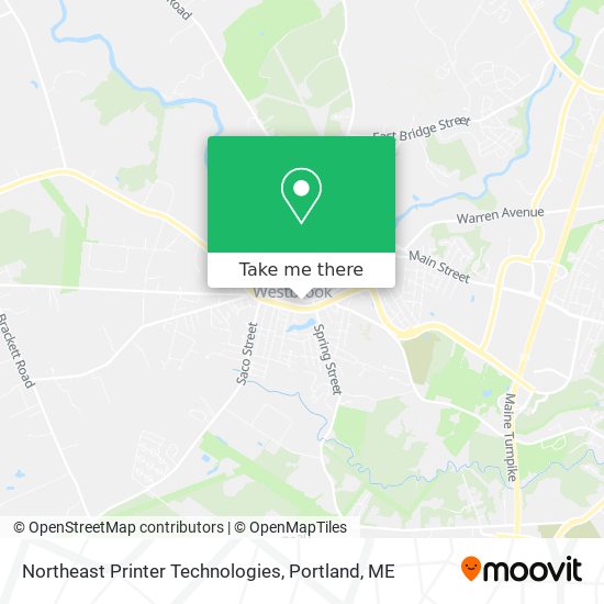 Northeast Printer Technologies map