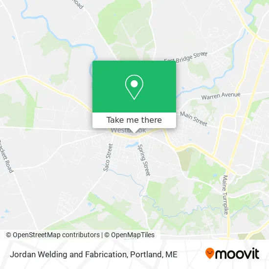 Jordan Welding and Fabrication map