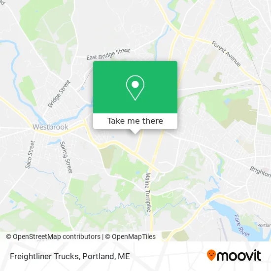 Mapa de Freightliner Trucks